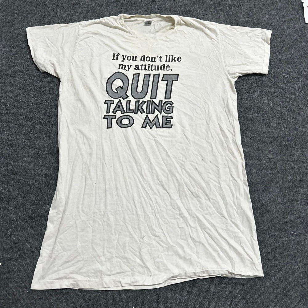 Bay Beauty T-Shirt Womens OSFA White Cotton Graphic Slogan Longline Casual Tee